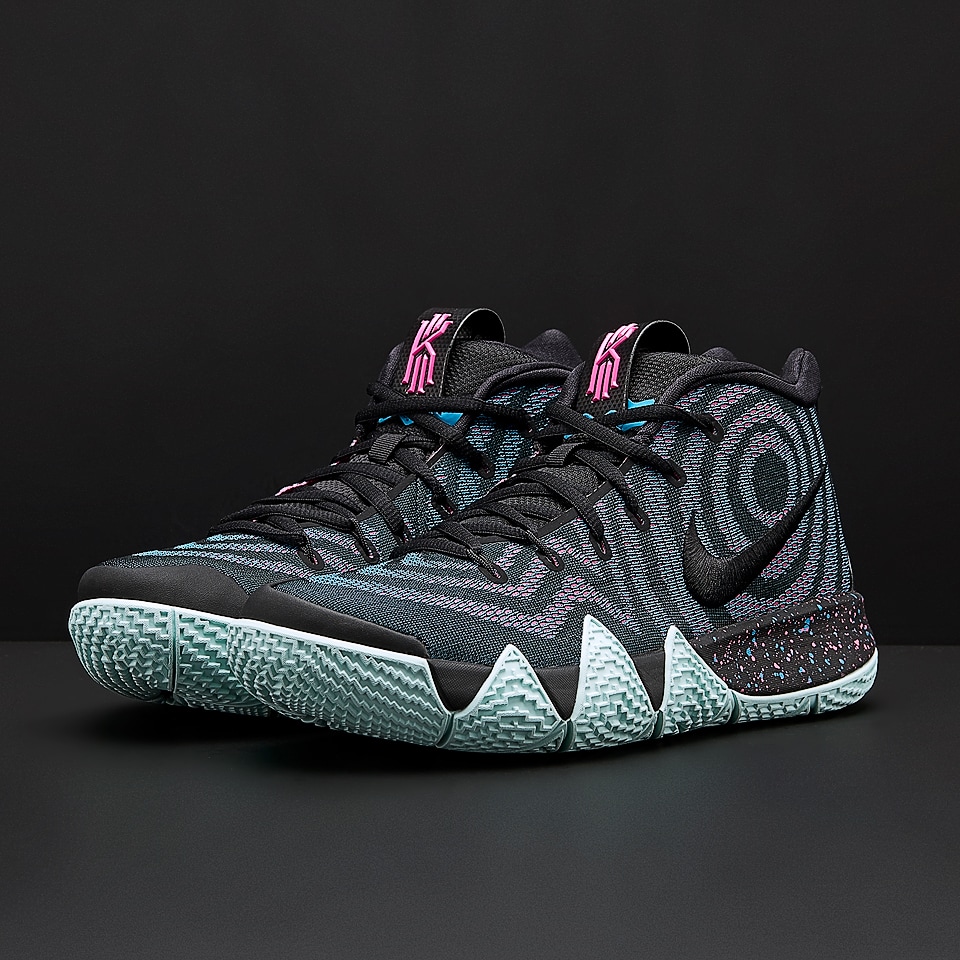 Kyrie 4 cheap black and purple