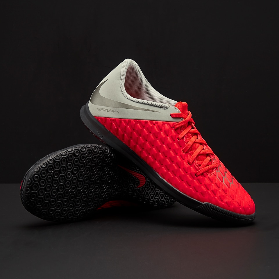 botas de fútbol - Nike Hypervenom III Club - Metálico/Gris Lobo - AJ3808-600 | Pro:Direct Soccer