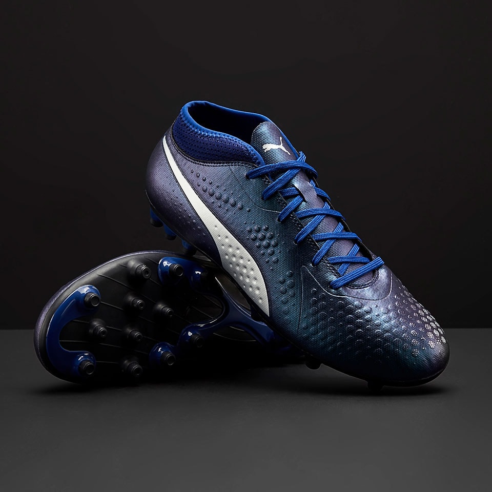Panda extraterrestre Maryanne Jones Puma One 4 Syn AG - Mens Boots - Artificial Grass - Sodalite Blue/Puma  Silver/Peacoat | Pro:Direct Soccer