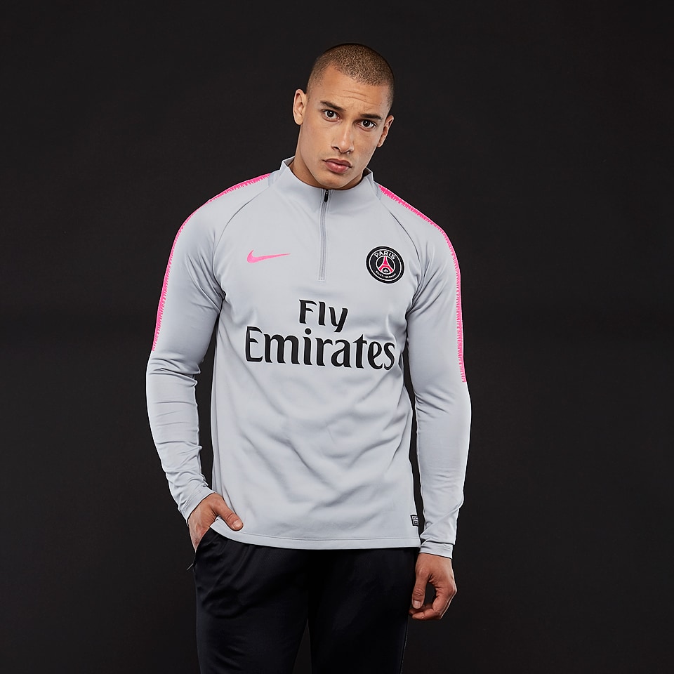 Ropa oficial de equipos de fútbol - Camiseta Nike Paris Saint-Germain Dry Drill - Gris Lobo/Gris |