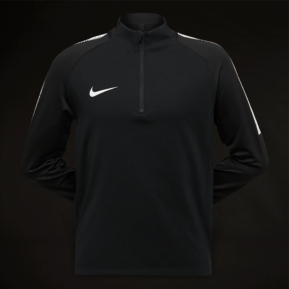 de - Camiseta Nike Squad Drill para niños - Negro/Blanco | Pro:Direct Soccer