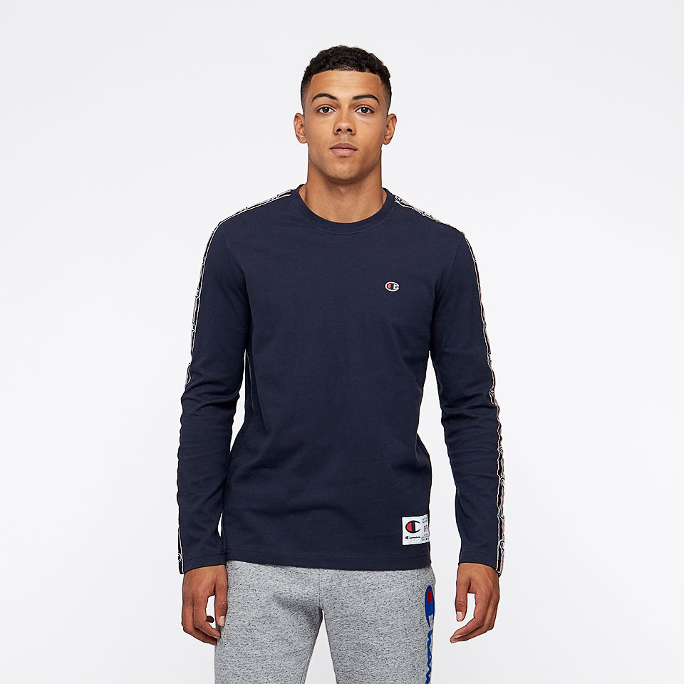 Champion long 2025 sleeve navy