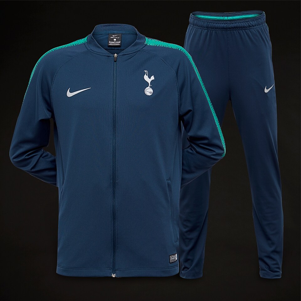 Ropa de equipos fútbol - Chándal Nike Tottenham Hotspur Dry Squad Knit para niños - Marino/Verde | Pro:Direct Soccer
