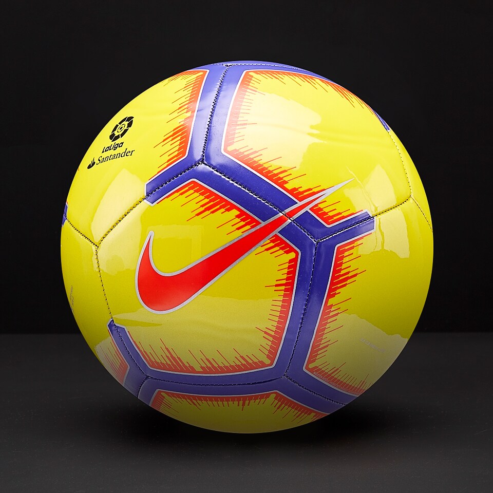 Balones de - Nike La Liga Pitch - Amarillo/Morado/Crimson Pro:Direct Soccer