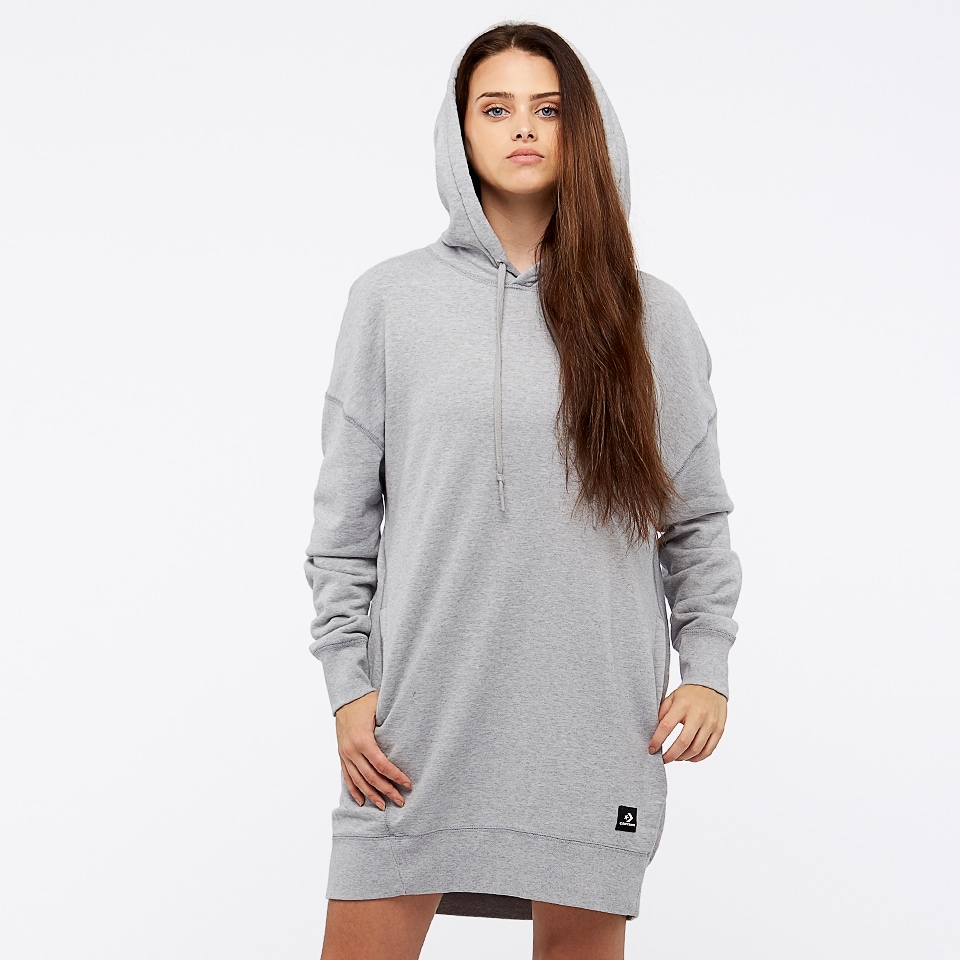 Womens Clothing - Essentials Pullover Hoodie - Light Grey Heather | Pro:Direct Soccer