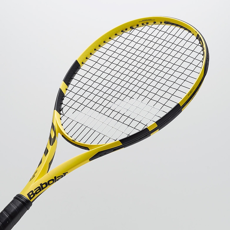 Babolat Pure Aero Team Yellow/Black Mens Rackets ProDirect Tennis