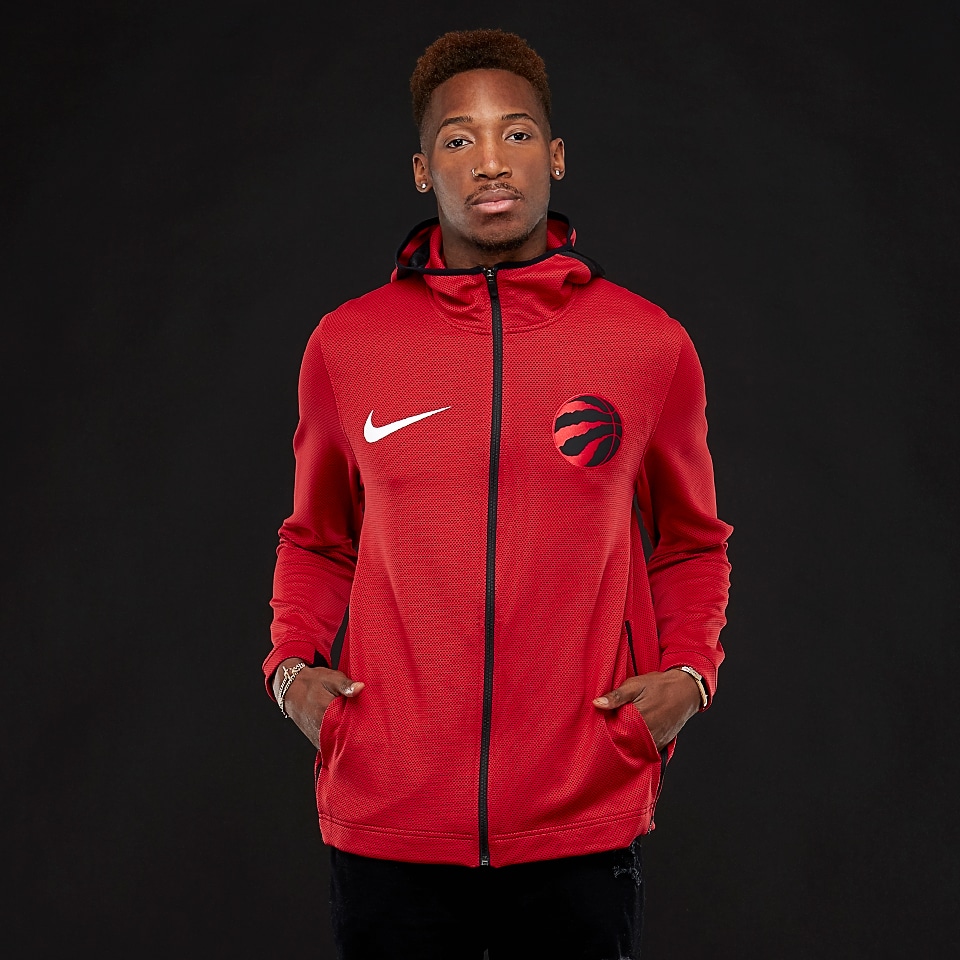 Nike THERMA FLEX SHOWTIME HOODIE CHICAGO BULLS Red