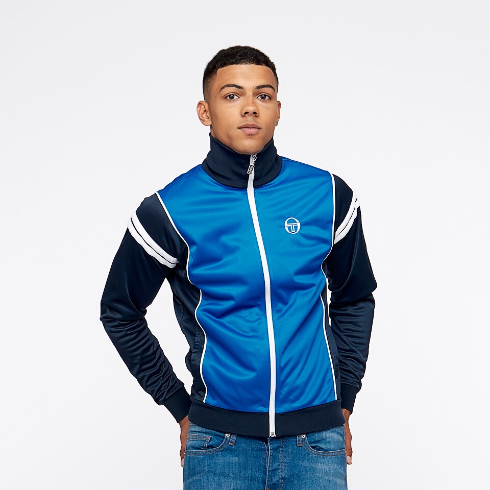 Mens Clothing - Sergio Tacchini Scirocco Tracktop Archivio - Royal/Navy ...