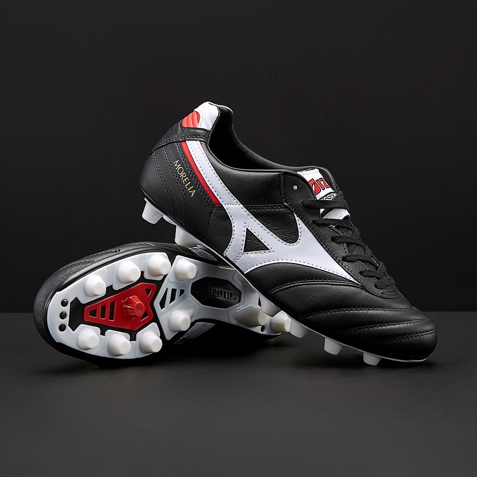 Mizuno Morelia II Made in Japan - Black/White/Red