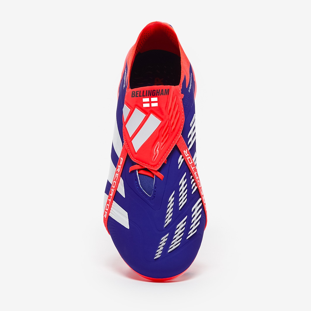 adidas Predator Elite Tongue SG - Blu Lucido/Ftwr Bianco/Rosso