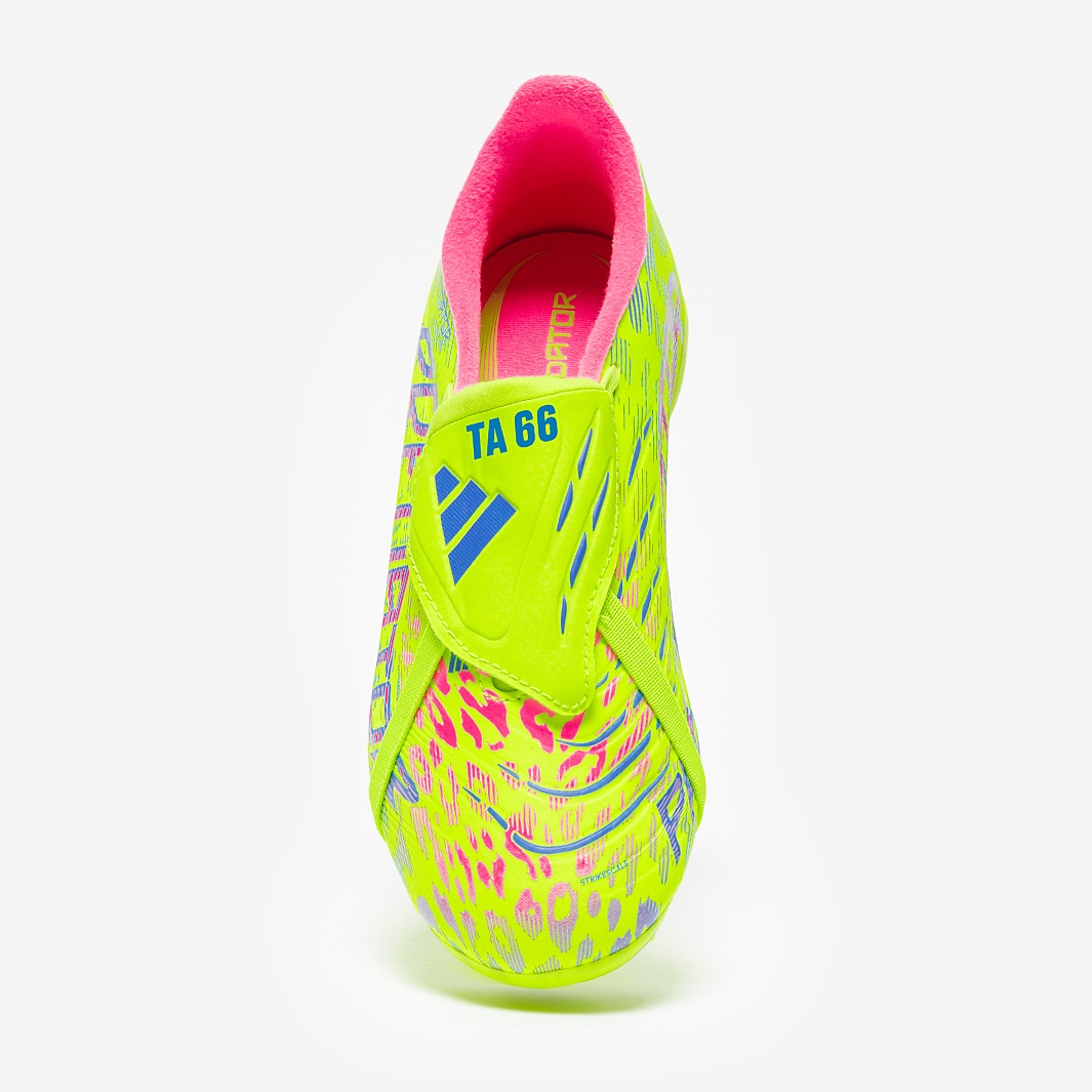adidas Kids Predator League Tongue Firm Ground Lucid Lemon/Blue
