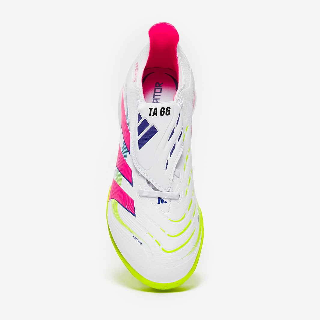 adidas Predator League Tongue Turf White/Lucid Pink/Lucid Lemon