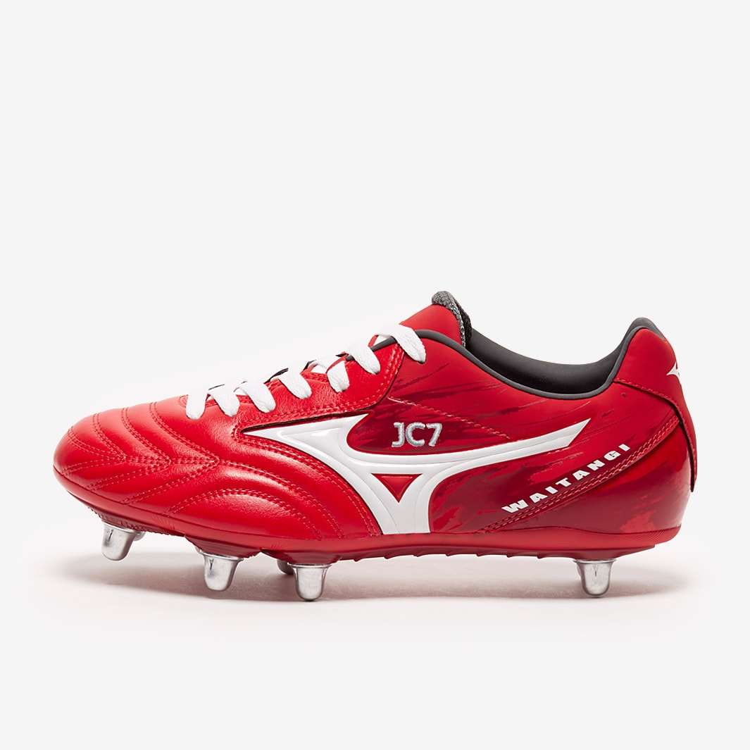 Mens Boots - Waitangi Ps - Red / White - R1GA1860-01