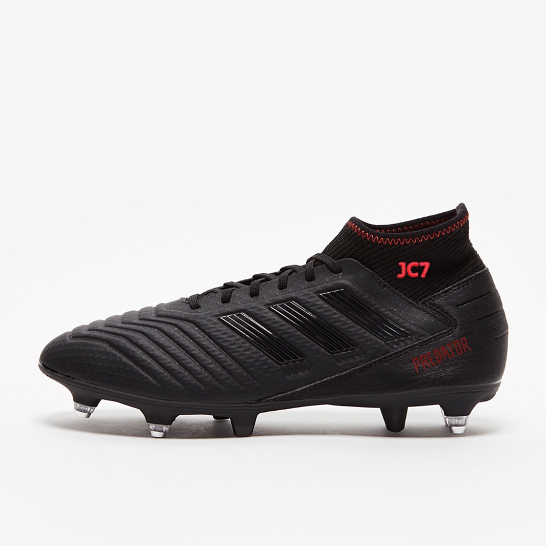 Citar estoy enfermo extraño Botas de fútbol - adidas Predator 19.3 SG - Negro/Rojo | Pro:Direct Soccer