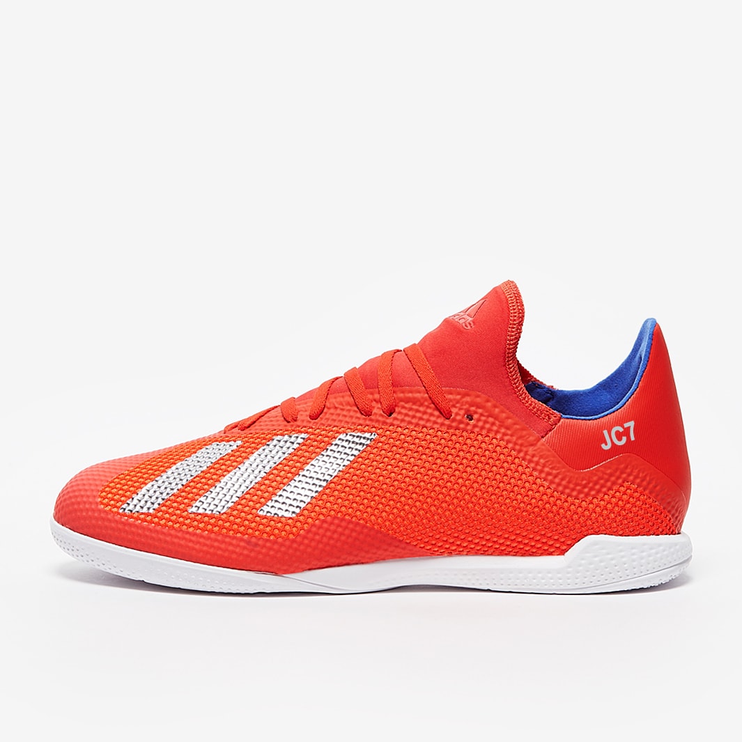 adidas X 18.3 IN - Active Red/Silver Metallic/Bold Blue - Indoor - Mens ...