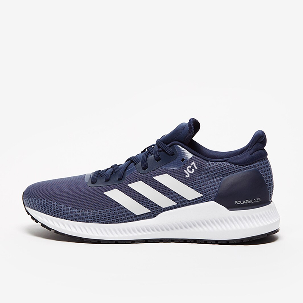 Adidas Solar Blaze - Collegiate Navy/Grey One /Solar Orange - Mens ...