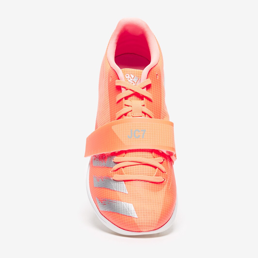 adidas adizero pole vault Signal Coral/Silvermet/Ftwr White Mens