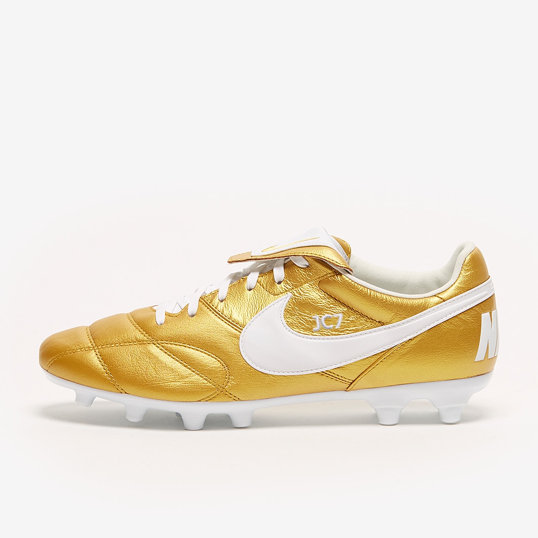 Nike II FG - Vivid Gold/White - Firm Ground - Mens Soccer