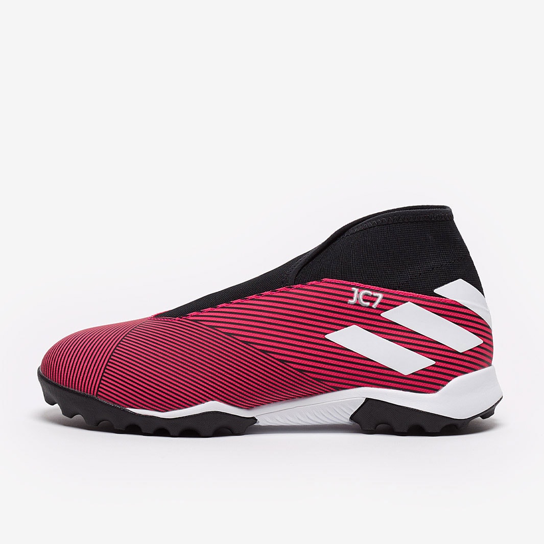 adidas Nemeziz 19.3 Laceless TF - Shock Pink/White/Core Black - Turf ...