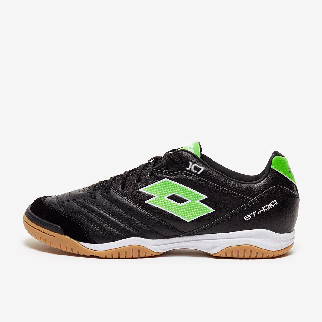 Chaussures De Football Lotto Stadio 705 – Taille 10.5, Blanc, Intérieur Bleu, Neuves Sans Boîte