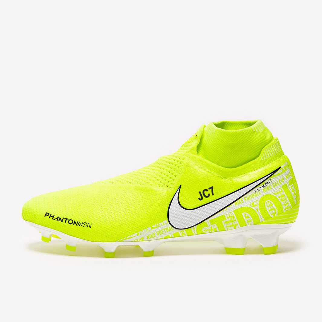 Bombero paso Inyección Botas de fútbol Nike Phantom VSN Elite DF FG - Botas de fútbol - Terrenos  Firmes - Amarillo Fluorescente/Blanco/Amarillo Fluorescente | Pro:Direct  Soccer