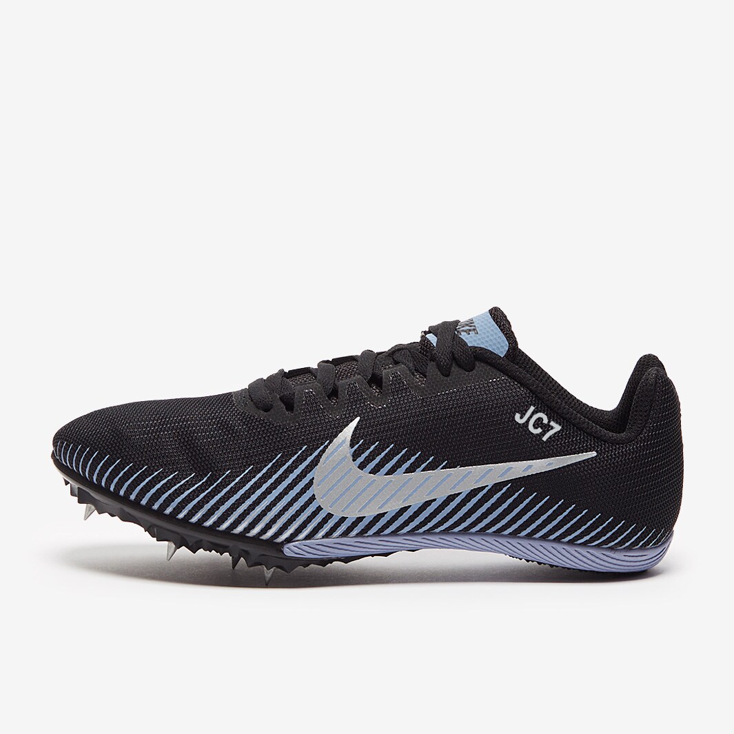 Nike Zoom Rival M 9 - Black/Metallic Silver-Indigo Fog - Mens Shoes ...