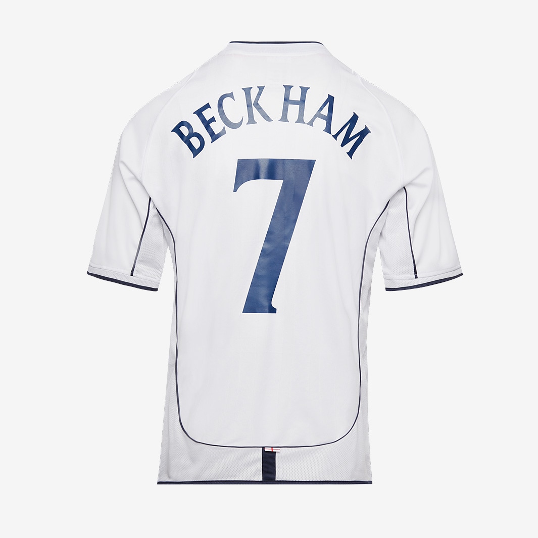 Score Draw England 2002 World Cup Finals Shirt - White/Red/Blue