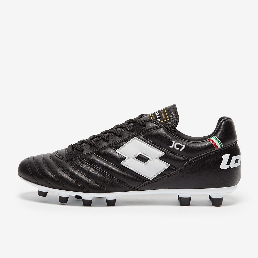 SKさん専用Lotto Stadio Italy 白と黒 Lotto Stadio 300 II TF - Black/All White/Light Platino