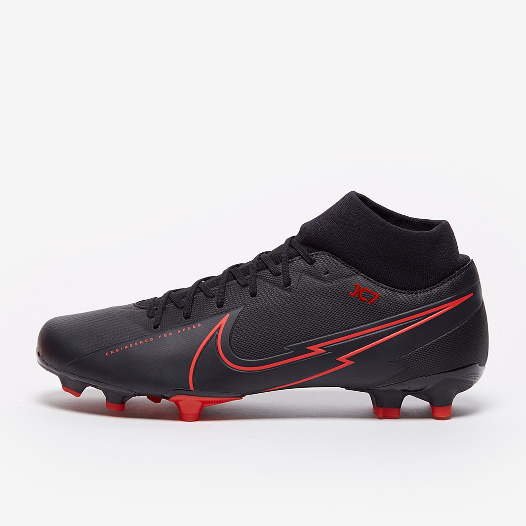 Nike Mercurial Superfly VII Academy FG/MG - Black/Black/Dark Smoke