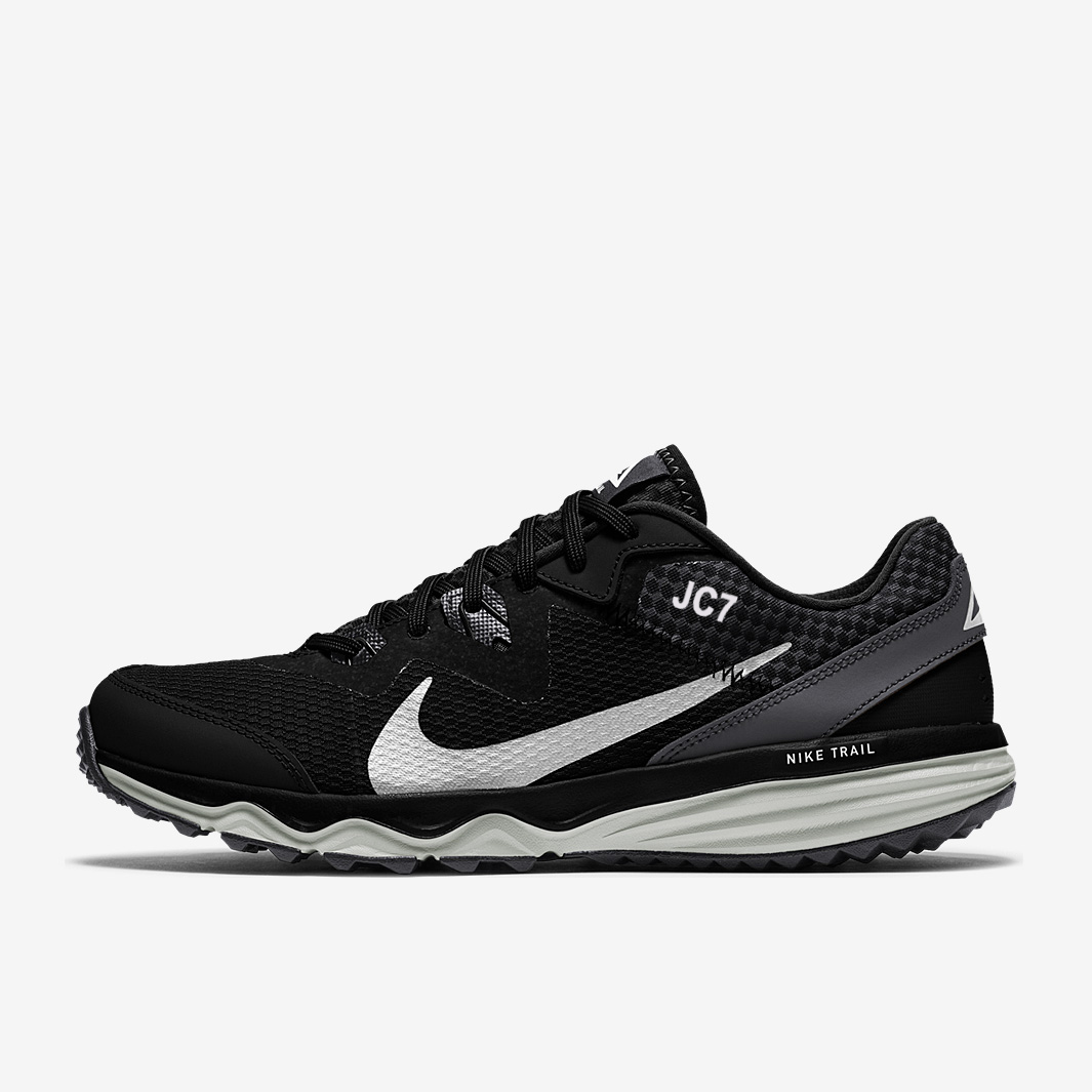Nike Trail - Nero/Anthracite/Bianco Summit | Giacca Camicia Traspirante Outdoor