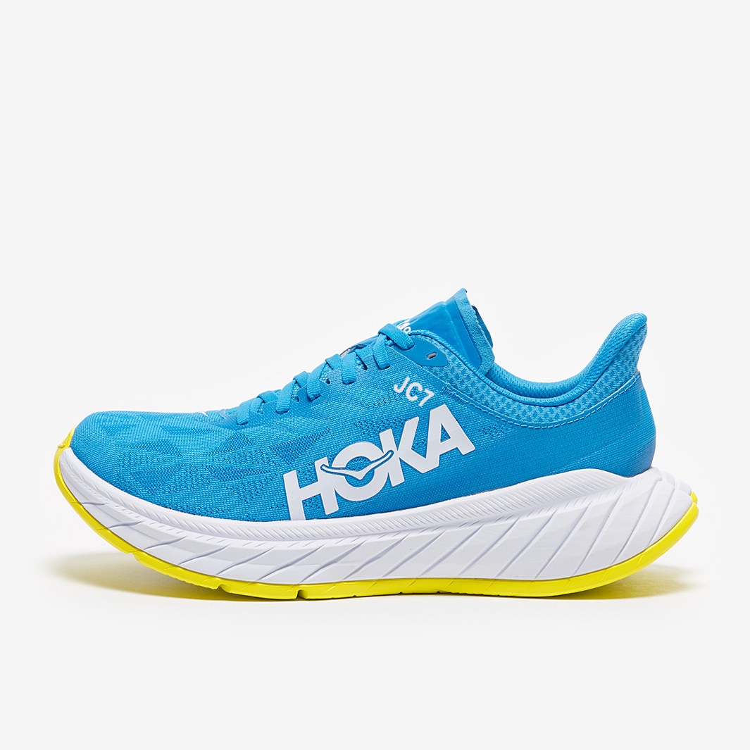 Hoka Womens Carbon X 2 Diva Blue / Citrus Womens Shoes