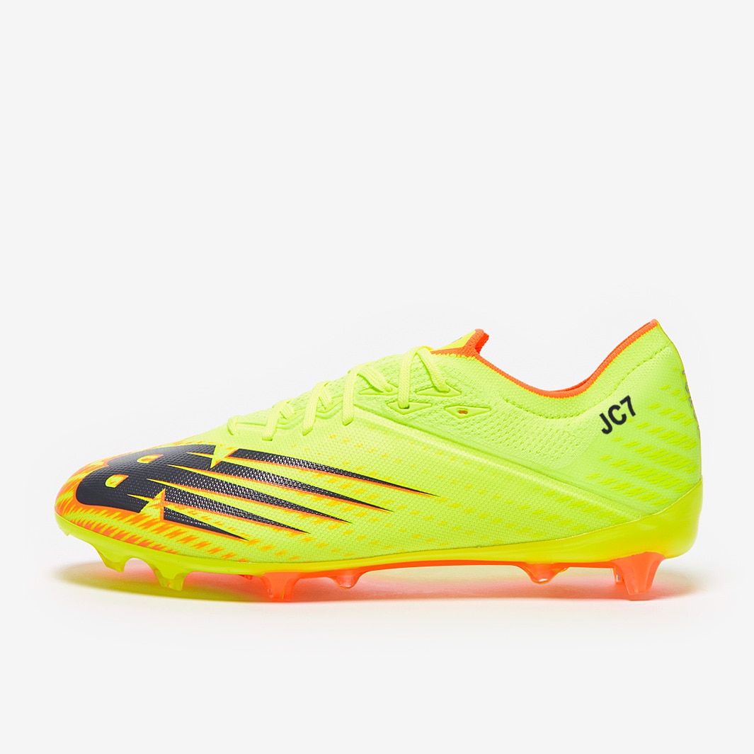 New Balance Furon V6+ Destroy FG - Bleached Lime Glo/Citrus Punch