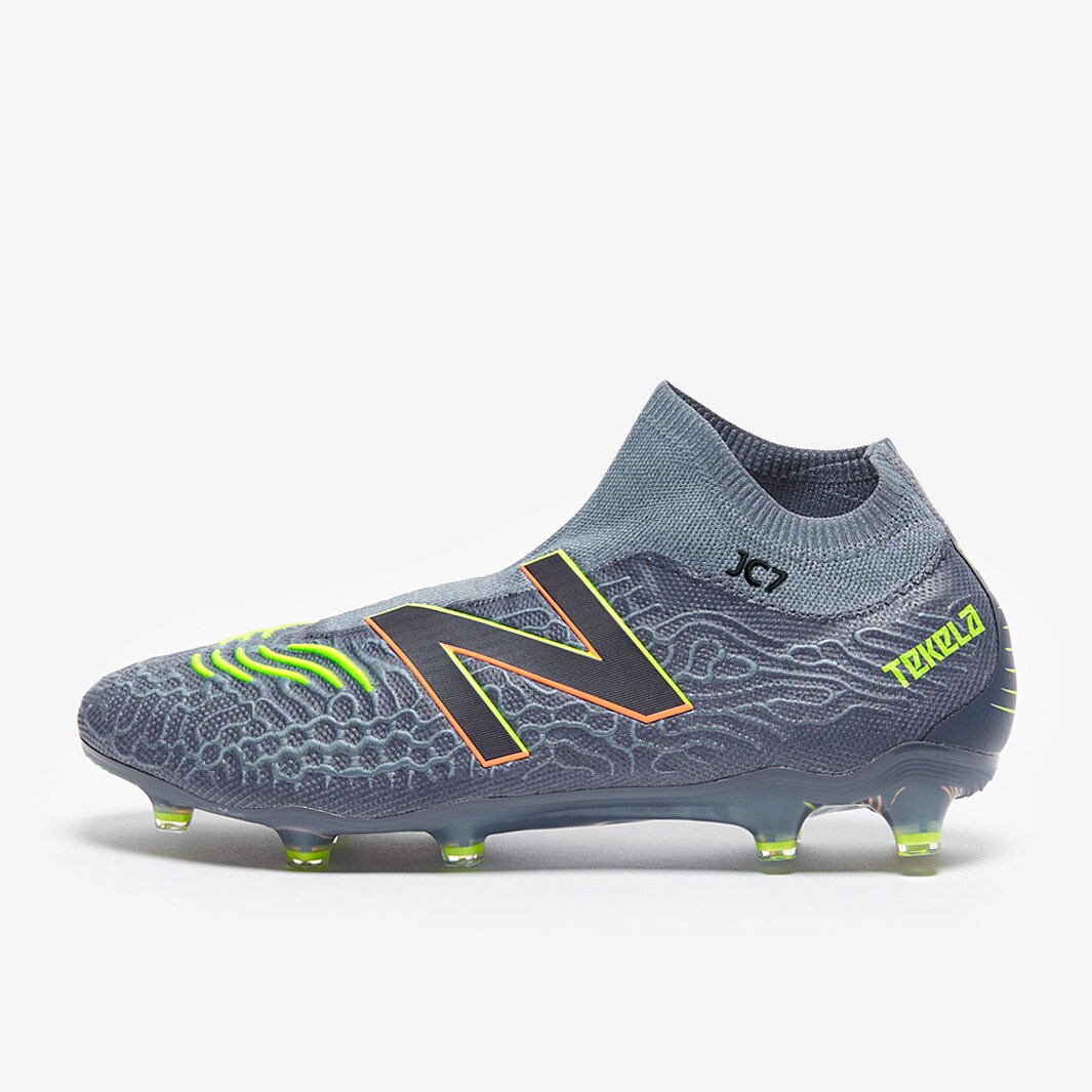 New Balance Tekela V3 Pro FG - Thunder/Bleached Lime Glo/Citrus Punch ...