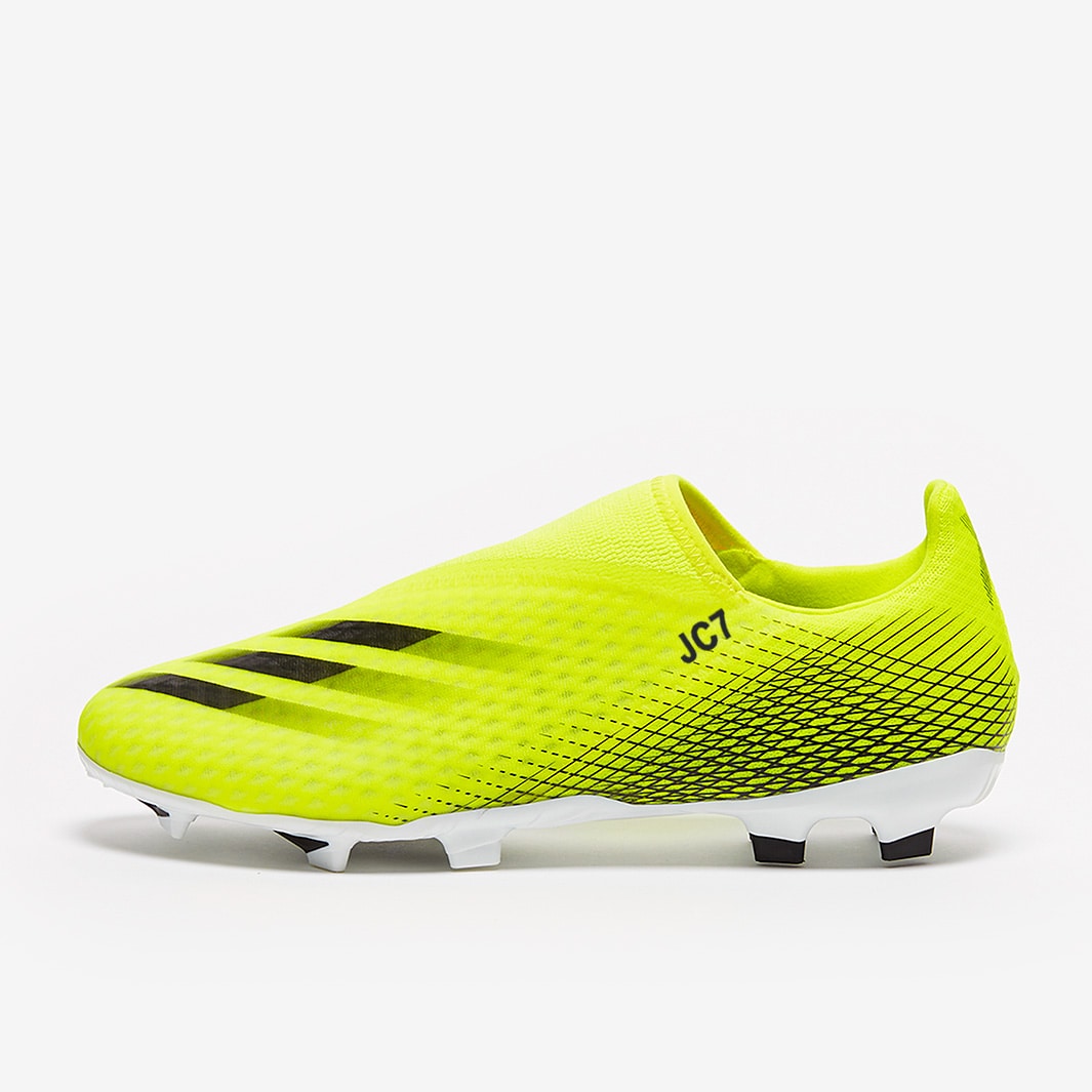 Adidas X Ghosted .3 Laceless FG - Solar Yellow/Core Black/Team Royal ...