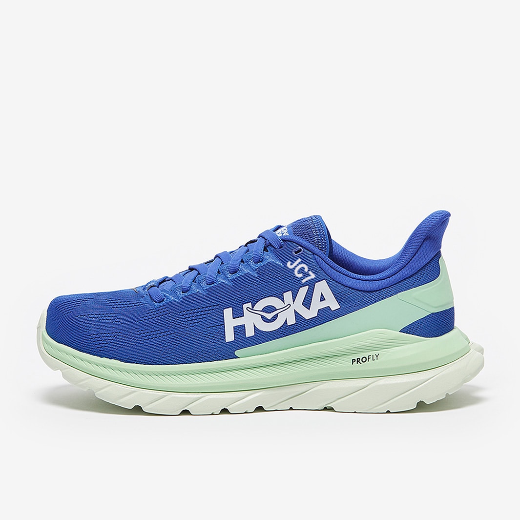 Hoka Mach 4 - Dazzling Blue/Green Ash - Mens Shoes | Pro:Direct Running