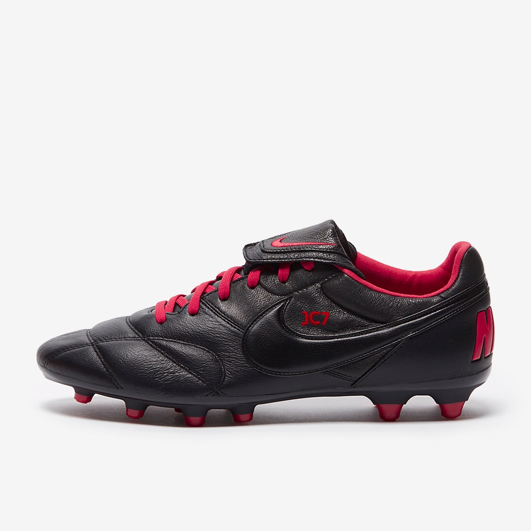 Nike Premier II FG Black Black Very Berry Mens Soccer Cleats