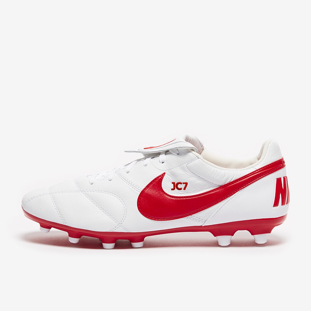 Nike Premier II - Blanco/Rojo - Blanco/Rojo - Botas para hombre | Pro: Direct Soccer