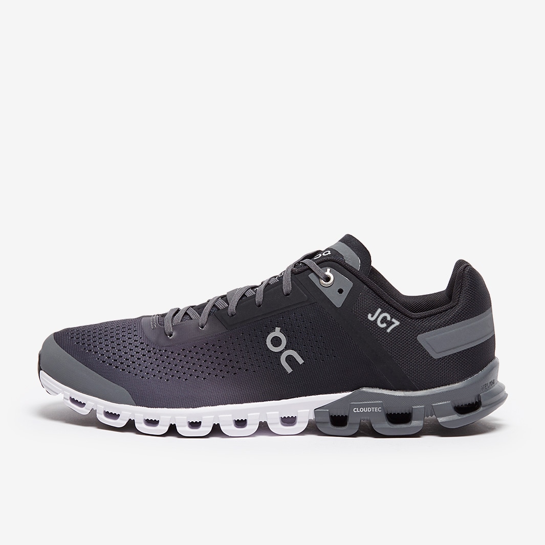 On Cloudflow - Black/Asphalt - Mens Shoes