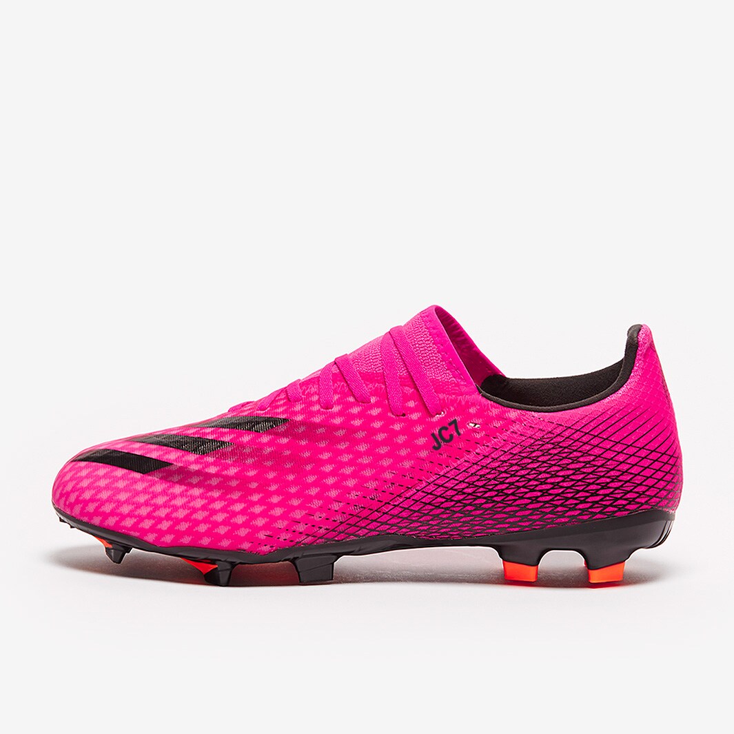 adidas X Ghosted.3 FG Shock Pink/Core Black/Screaming Orange Mens