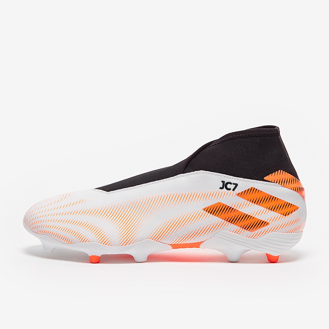 Adidas nemeziz orange outlet laceless