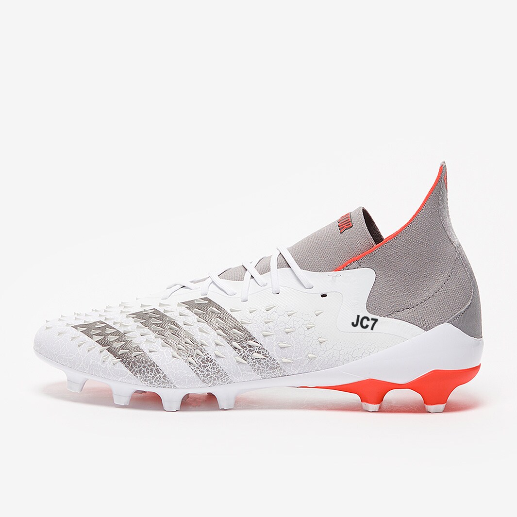adidas Predator Freak .1 AG - White/Iron Metallic/Solar Red