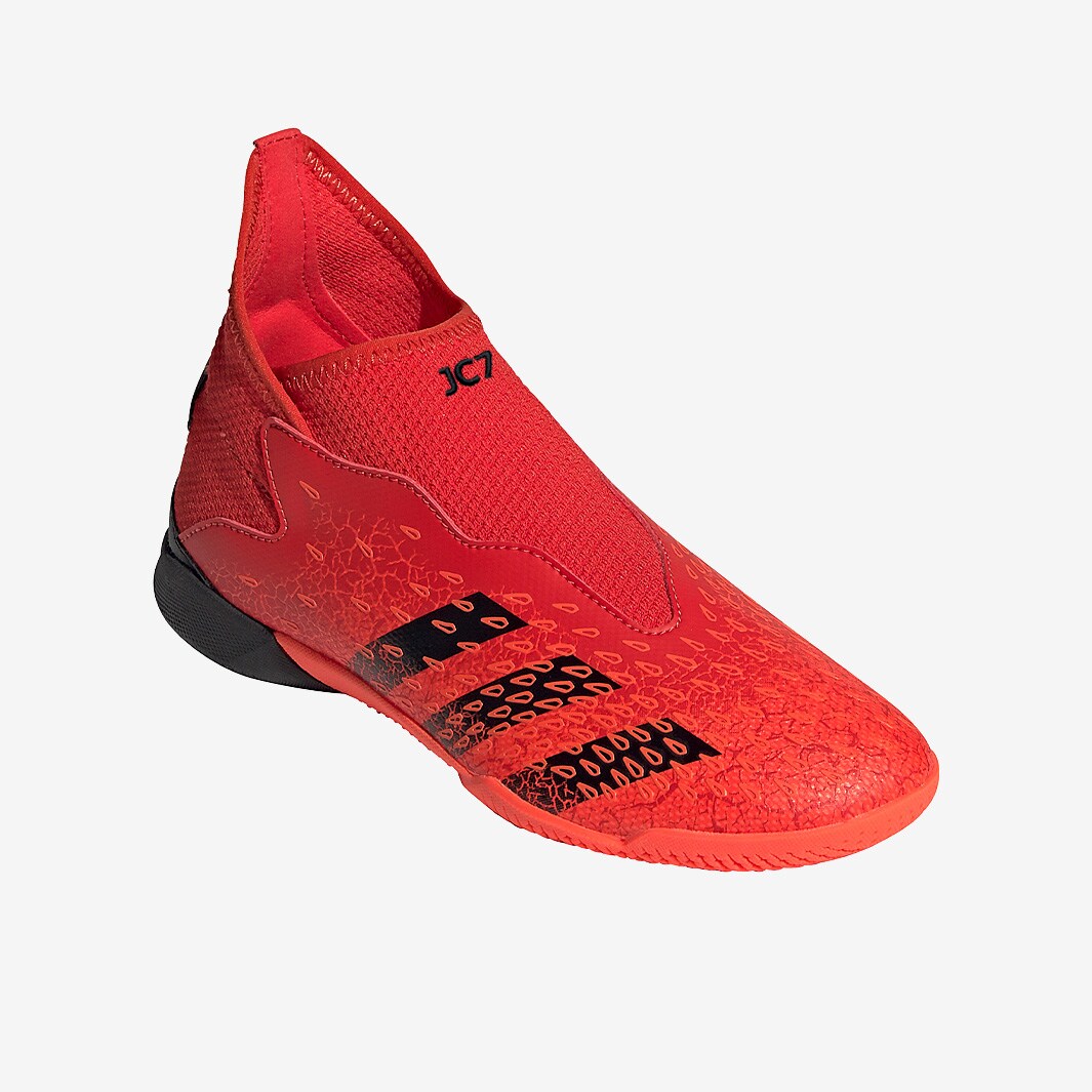 adidas Junior Predator Freak Senza Lacci IN Rosso/Nero Core