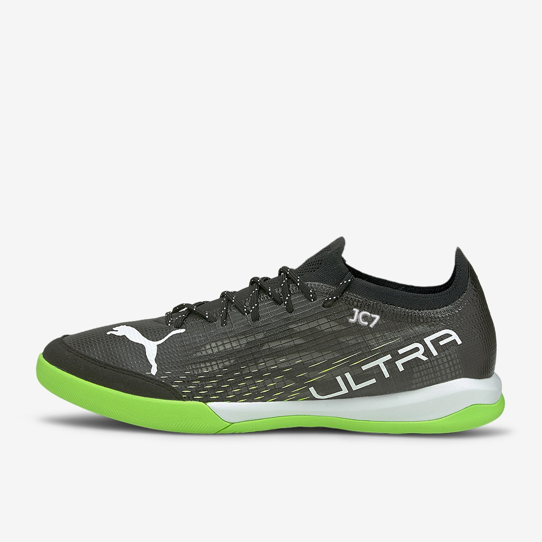 Puma Ultra 1.3 Pro Court - Puma Black/Puma White/Green Glare