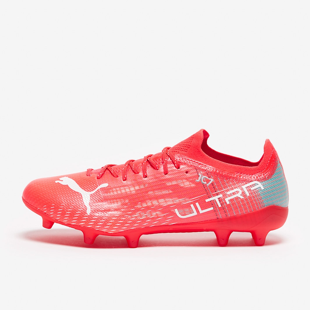 PUMAウルトラ1.3 FG/AG Puma Womens Ultra 1.3 FG/AG - Sunblaze/Puma White/Elektro
