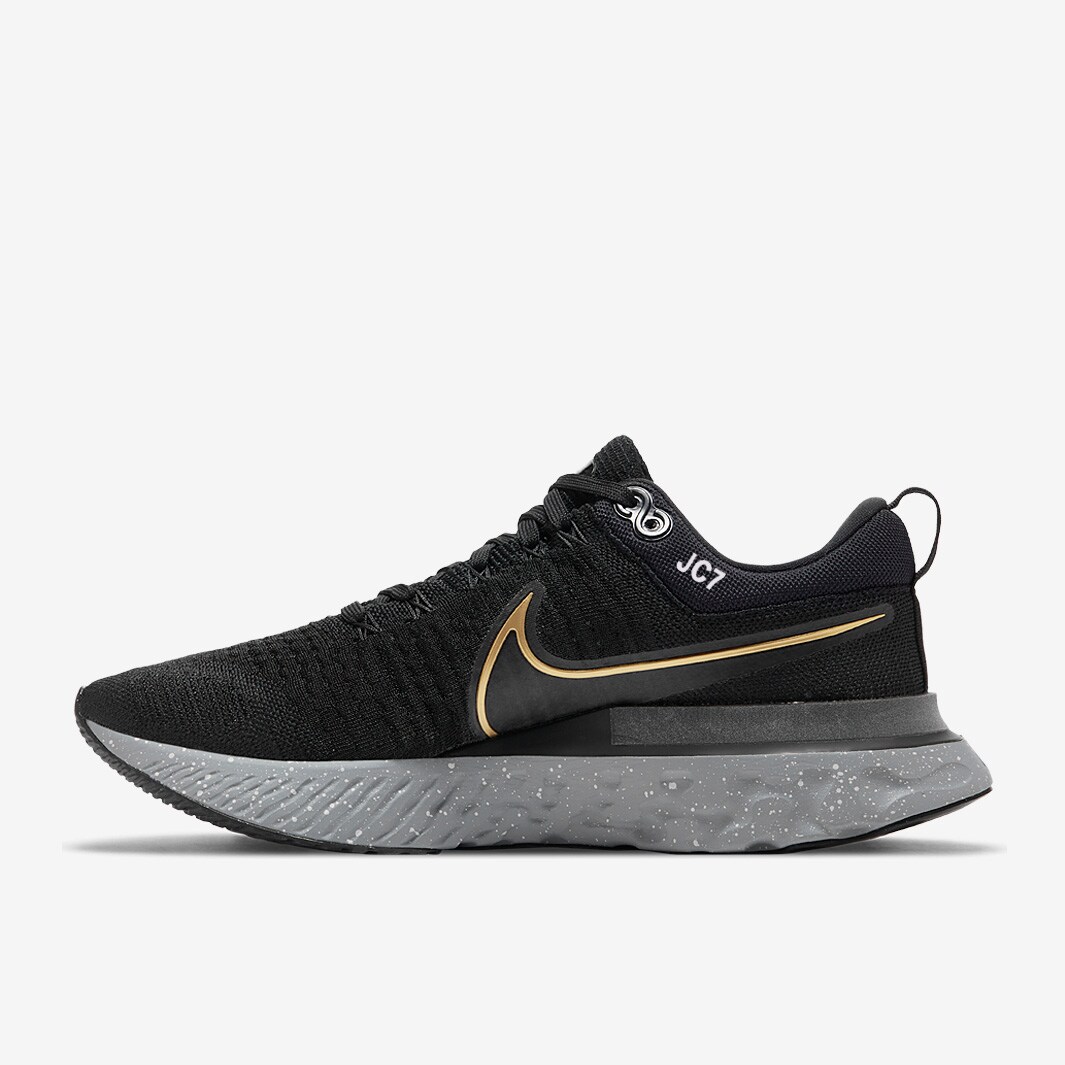 tenis nike react infinity run flyknit 2 black