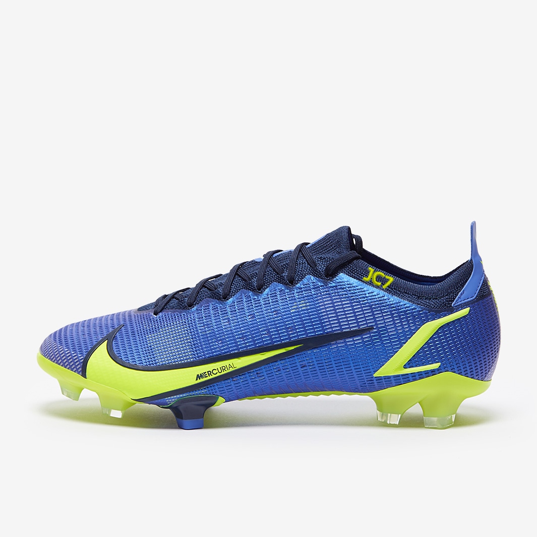 Blue mercurial soccer outlet cleats