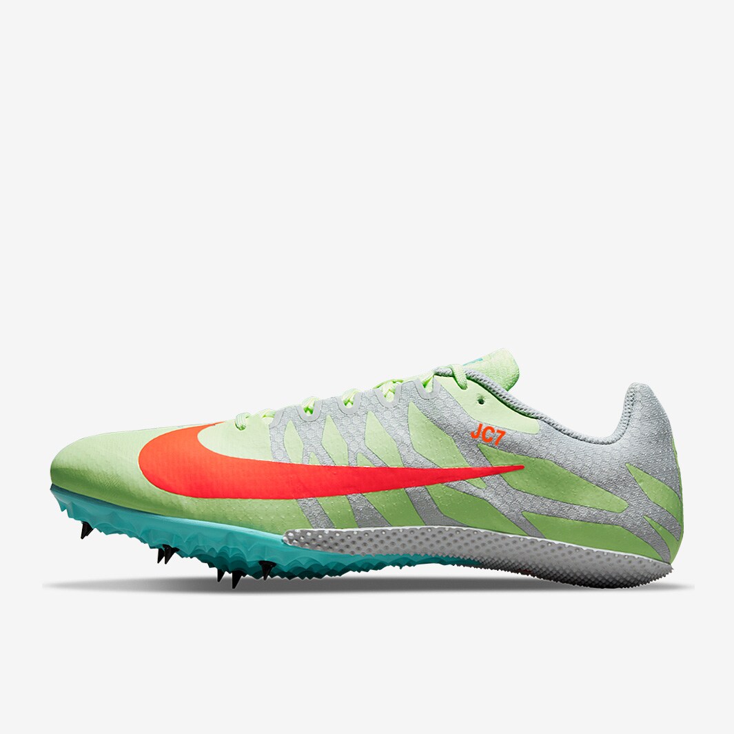 Nike Zoom Rival S 9 - Barely Volt/Hyper Orange-Photon Dust - Mens Shoes ...