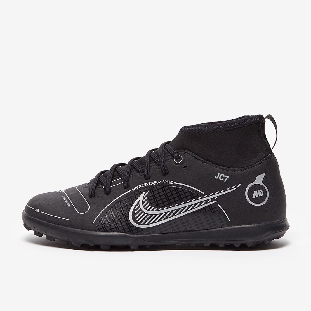 【爆売り！】 Club VIII Superfly Mercurial Kids Nike TF Black/Metallic - シューズ