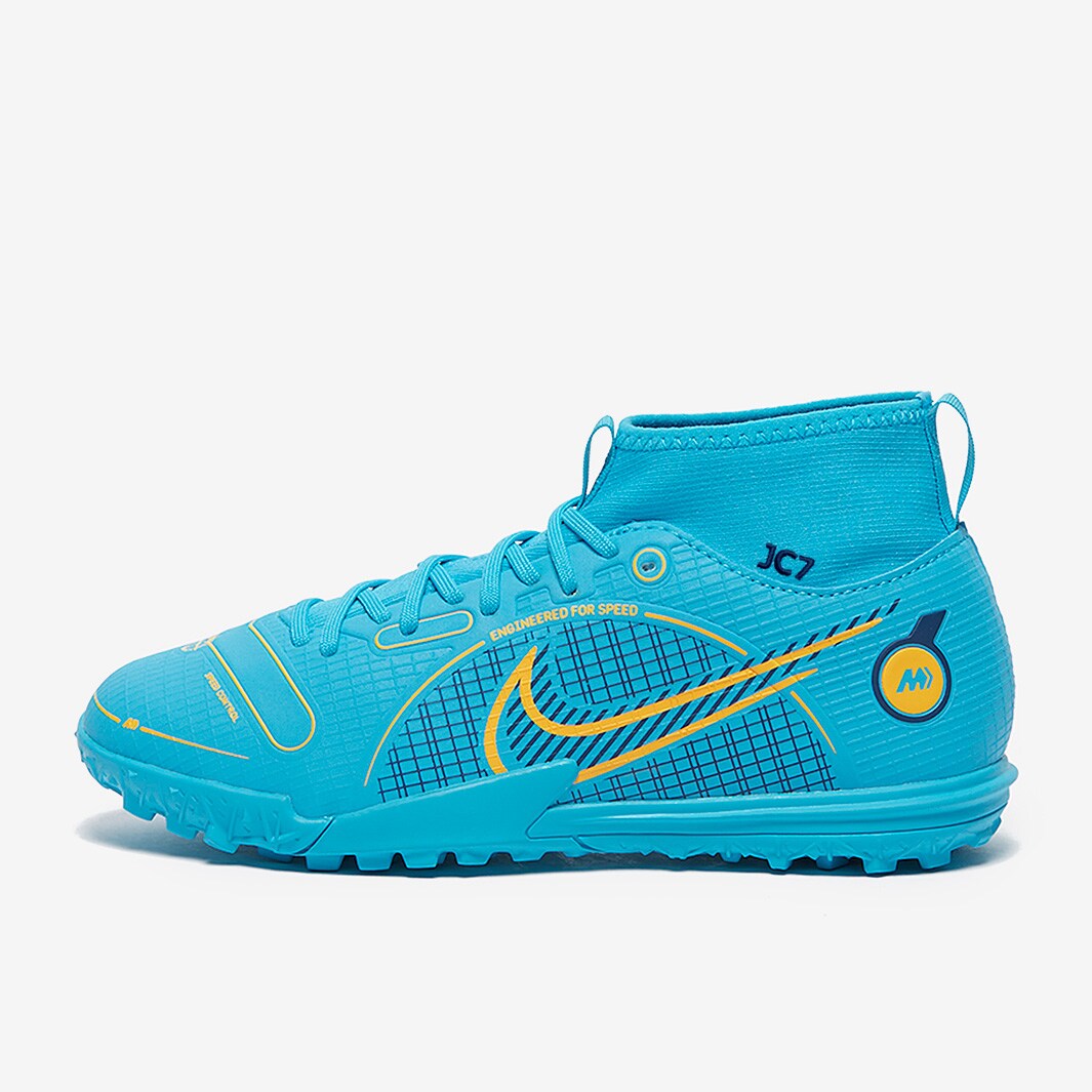 Nike Kids Mercurial Superfly VIII Academy TF Chlorine Blue/Laser
