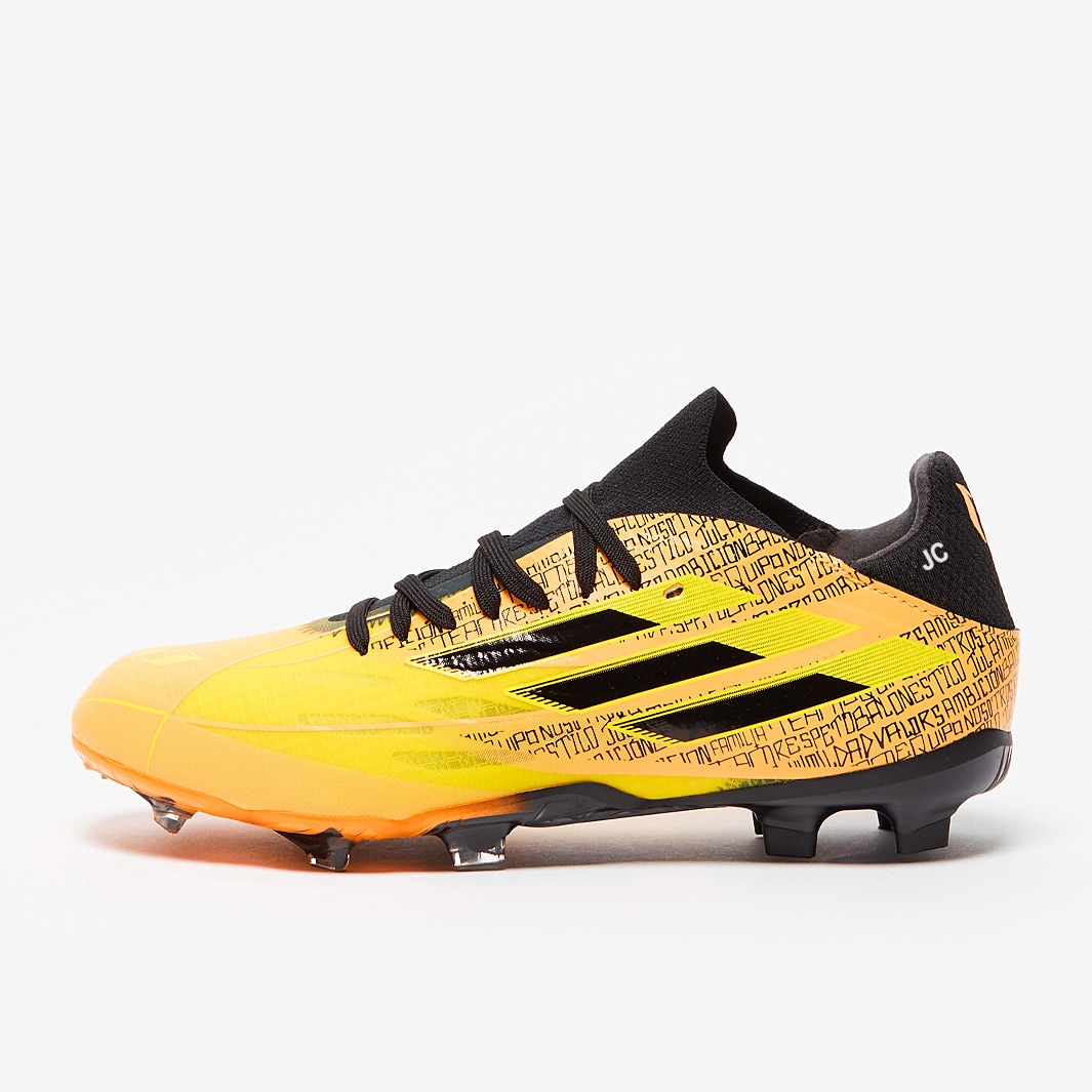 adidas Kids X Speedflow Messi.1 FG - Solar Gold/Core Black/Bright